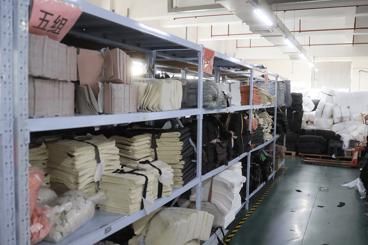 Raw material warehousing-Songhome Bag