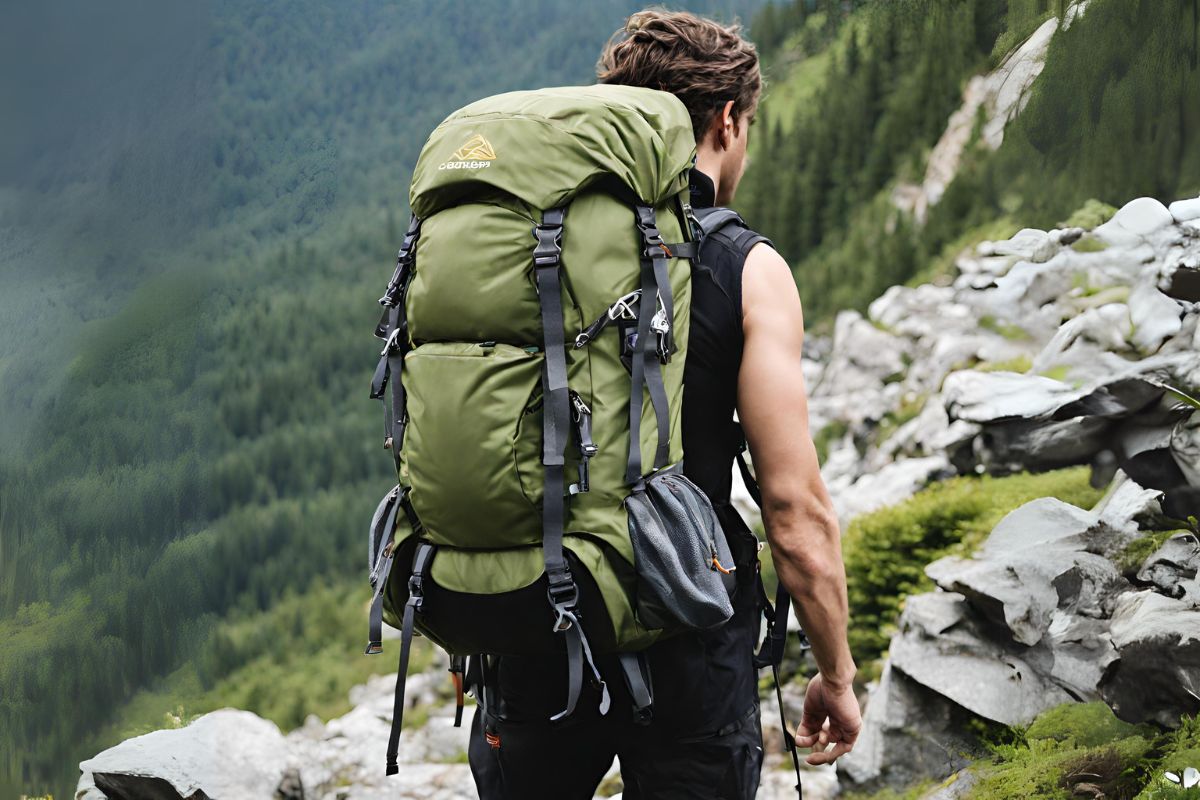 Backpacking Clips on Mountaineering Bags