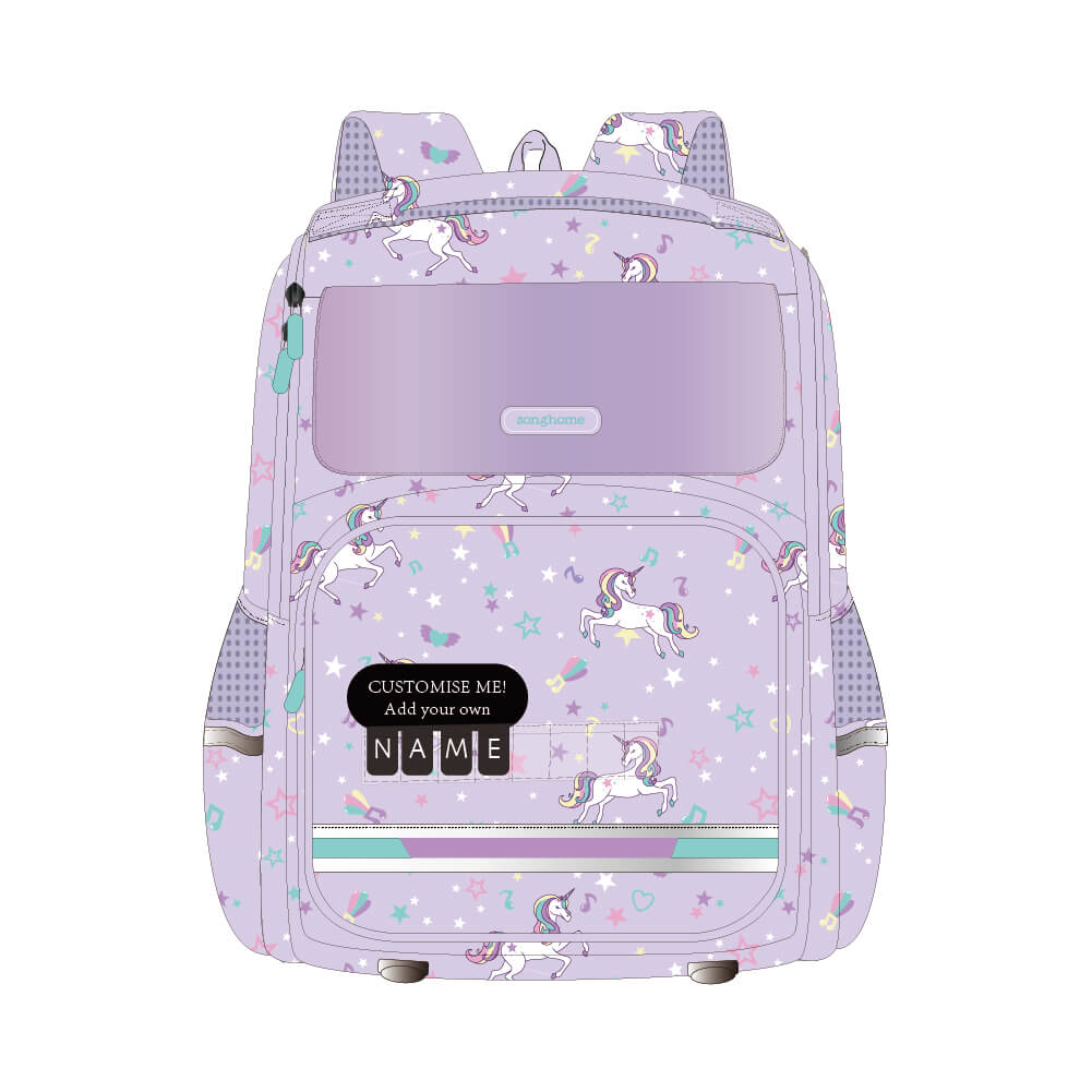 Cute Unicorn Printed Kids Backpack