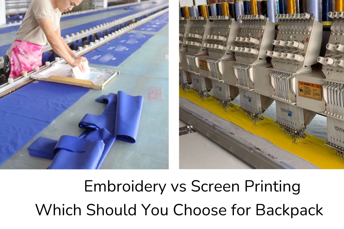 Embroidery vs Screen Printing ：Which Should You Choose?