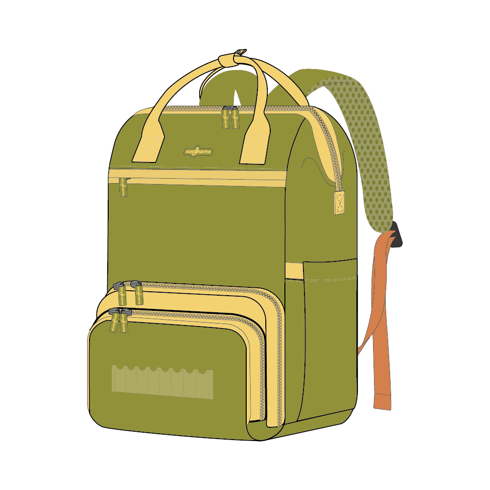 Classic and Durable 2 in 1 Backpack
